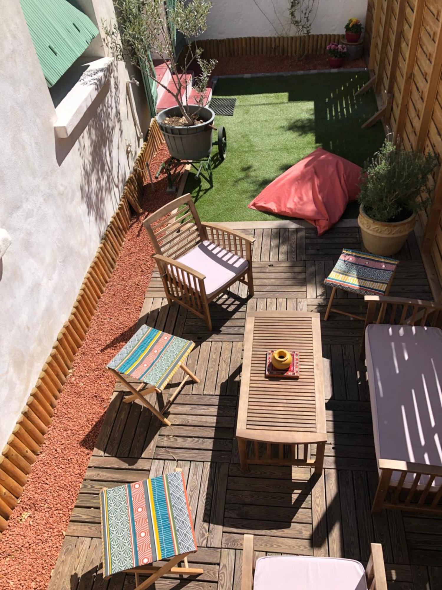 Casa Dahlia - Charmant Appartement Equipe Avec Grande Terrasse Marseillan  Ngoại thất bức ảnh